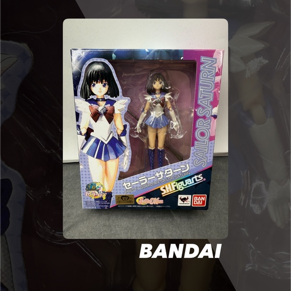 NIB Bandai S.H. Figuarts Sailor Saturn Sailor Moon Action Figure - Picture 1 of 7